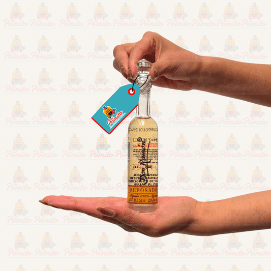 Mini Tequila Don Ramón Flauta Reposado 50 ml. Nueva Presentación