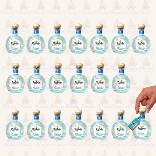 (20 Piezas) Mini Tequila Don Julio Blanco 50 ml.