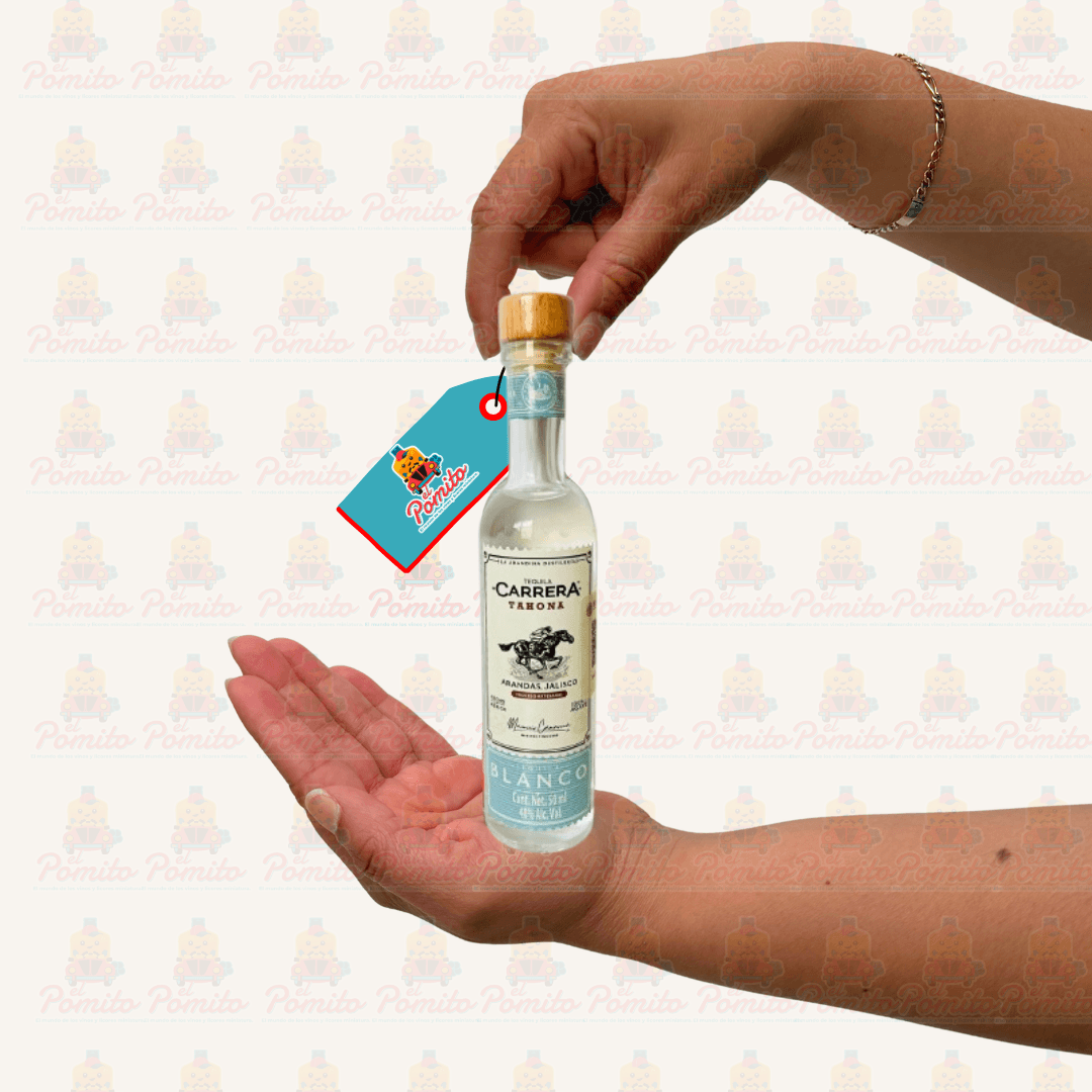 Mini Tequila Carrera Tahoma blanco 50 ml