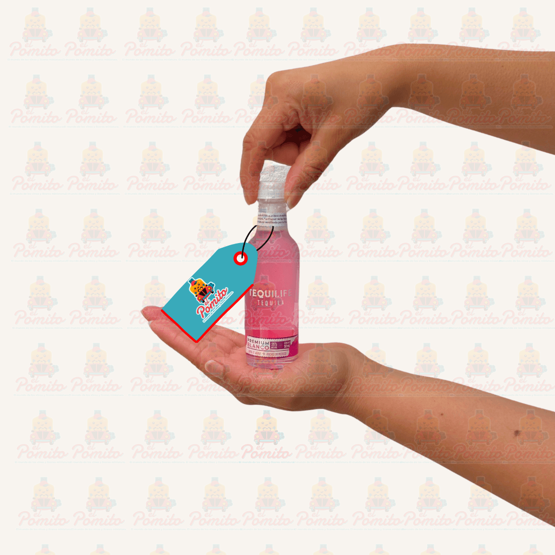 Mini Tequila Tequilife Blanco/Rosa 50 ml.