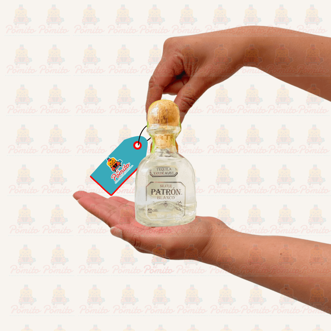 Mini Tequila Patrón Silver 100 ml.
