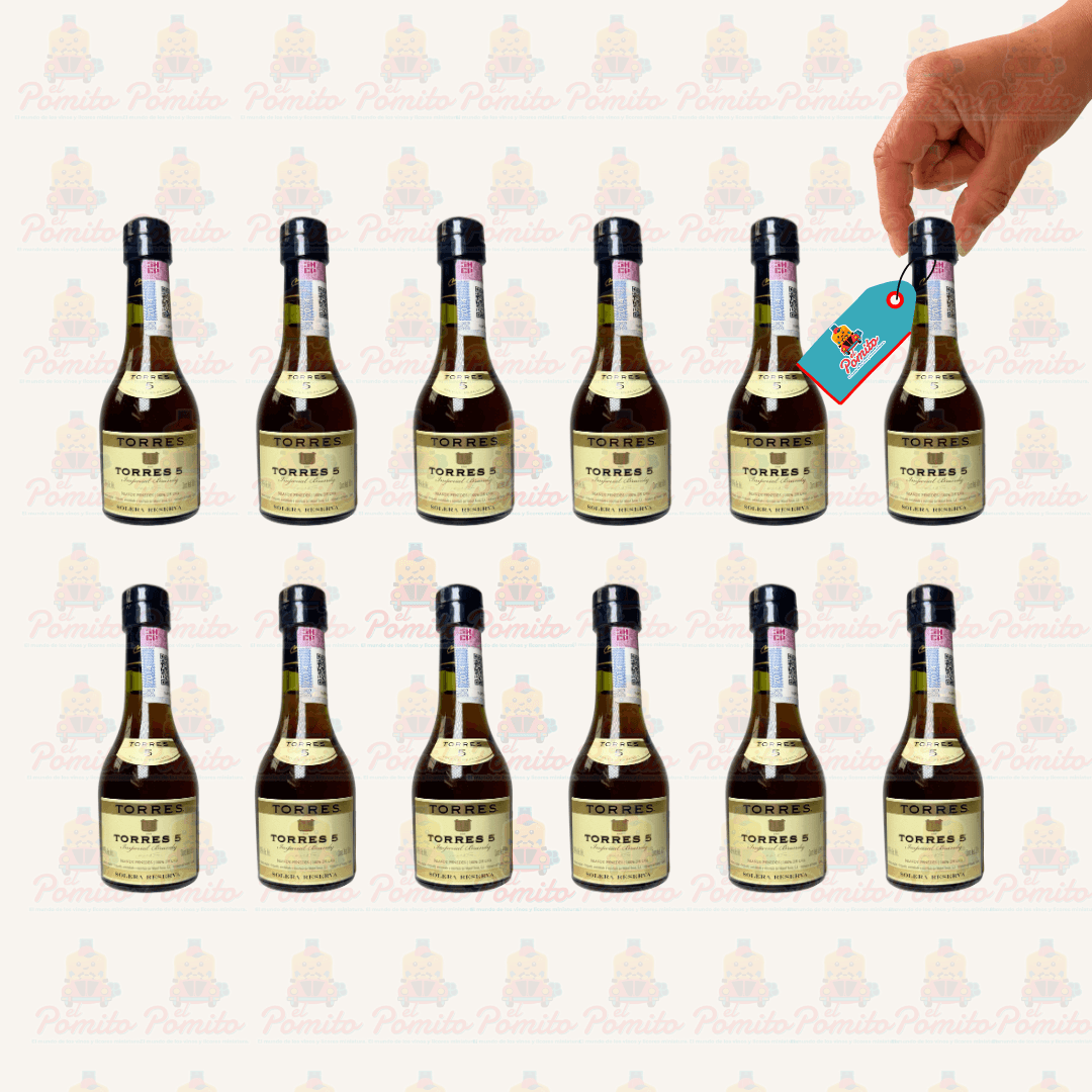 (12 piezas) Mini Torres 5, 50 ml.