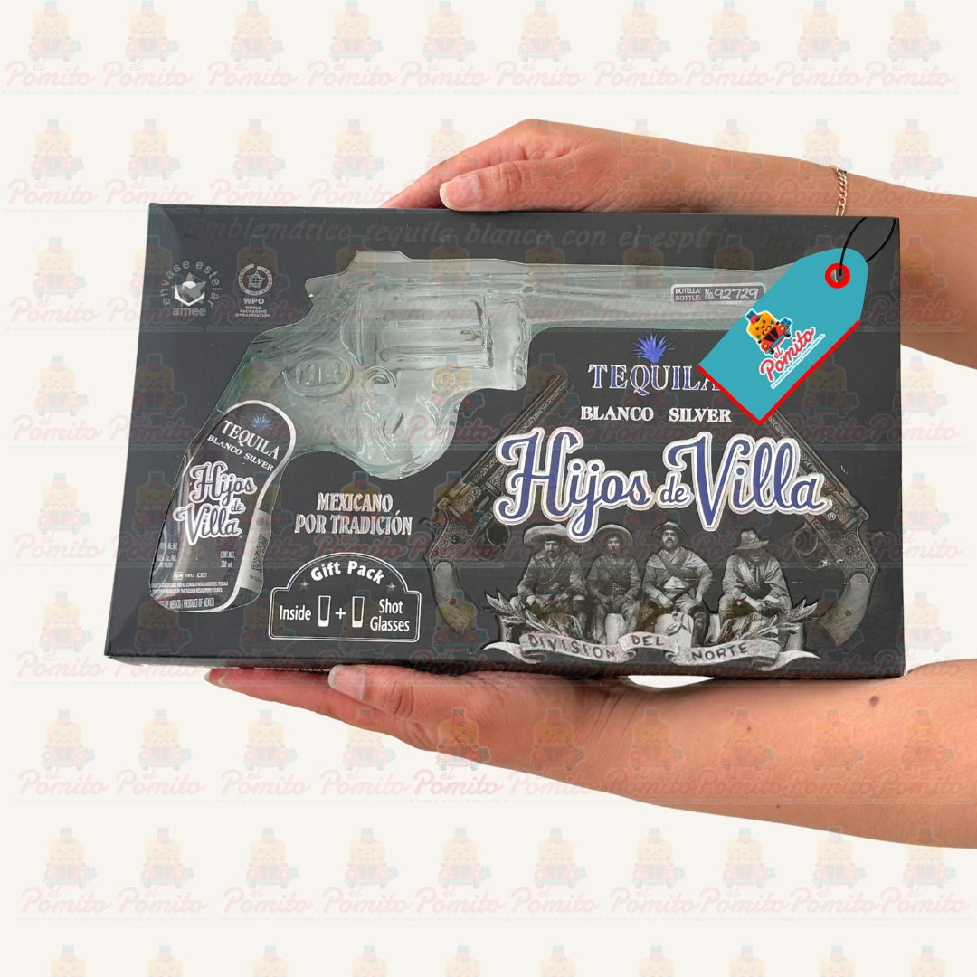 Tequila Blanco Hijos de Villa (Pistola) 200 ml