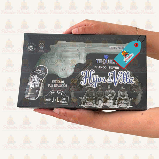 Tequila Blanco Hijos de Villa (Pistola) 200 ml