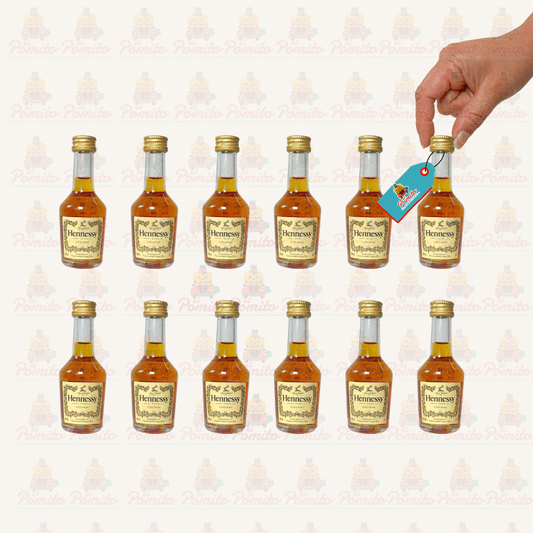 (12 piezas) Mini Cogñac Hennessy Very Special 30 ml.