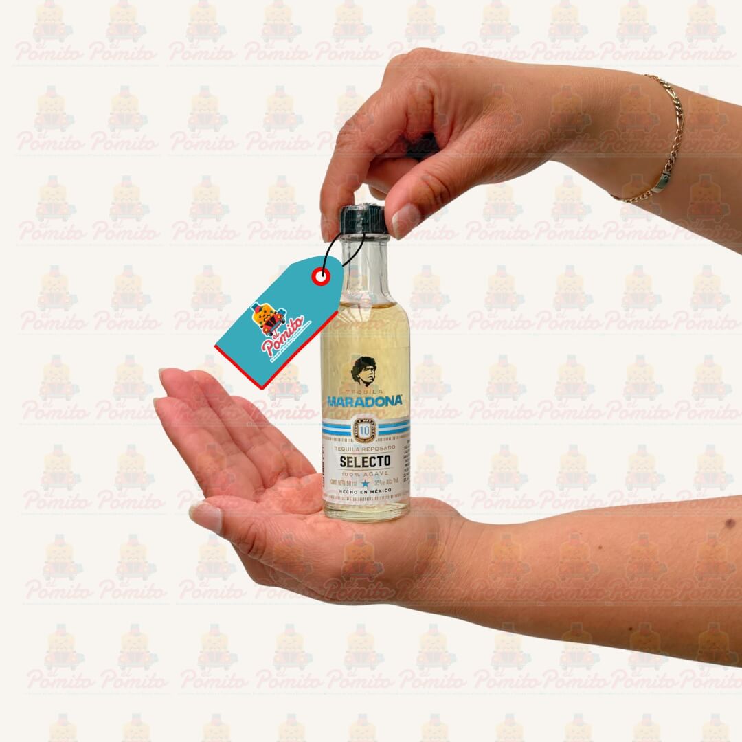 Mini Tequila Maradona Reposado 50 ml