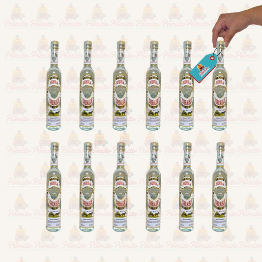 (12 piezas) Mini Tequila Corralejo Blanco 100ml.