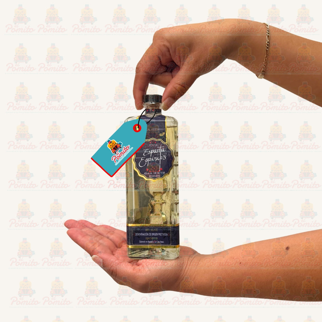 Mini Mezcal Espanta Espíritus Joven 100 ml.