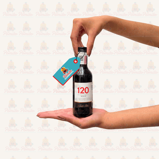 Mini Vino Tinto Santa Rita 120 Reserva Especial Merlot 187 ml.