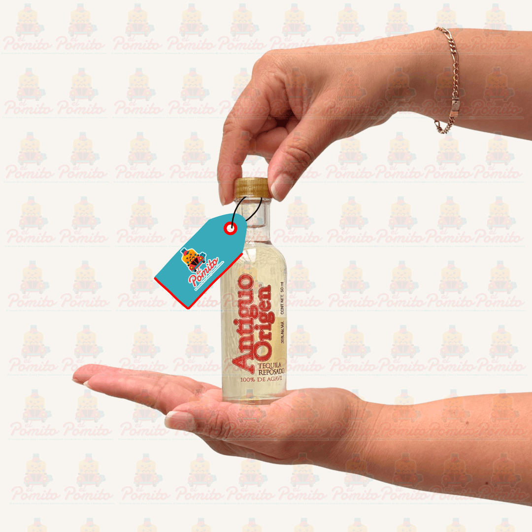 Mini Tequila Antiguo Origen Reposado 50 ml