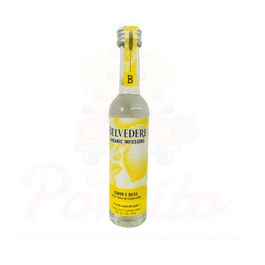 Mini Vodka Belvedere Lemon & Brasil 50 ml.