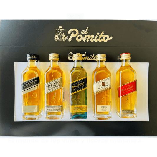 Mini Colección Johnnie Walker 50 ml.