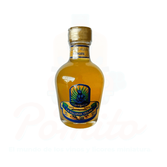 Mini Crema De Mezcal La Reliquia Cream Maracuya 50 ml.