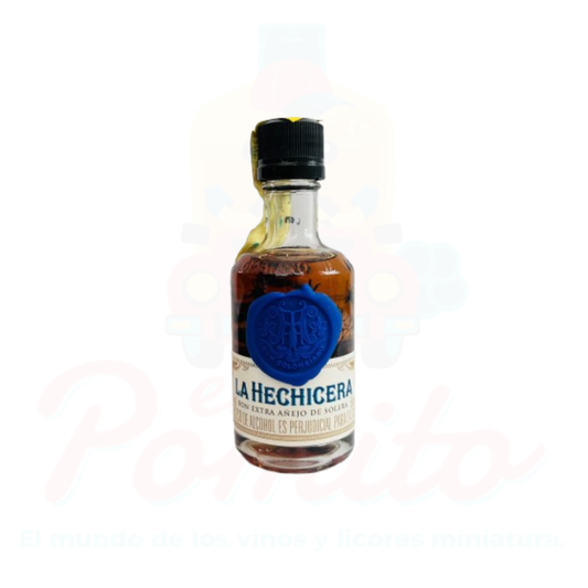 Mini Ron La Hechicera Extra Añejo 50ml.
