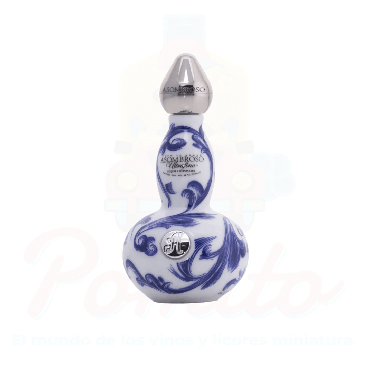 Mini Tequila Asombroso Reposado 50 ml.