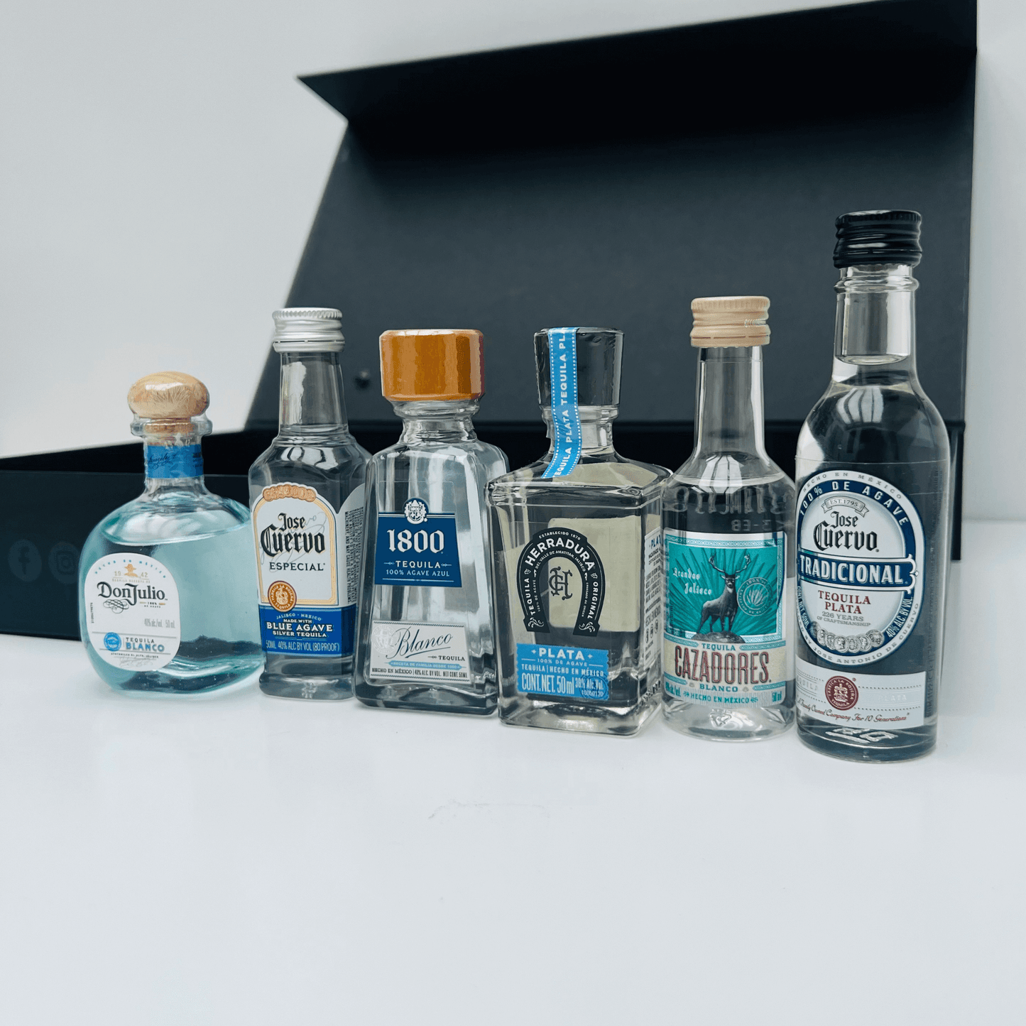 Mini Colección Tequilas Blancos 50ml