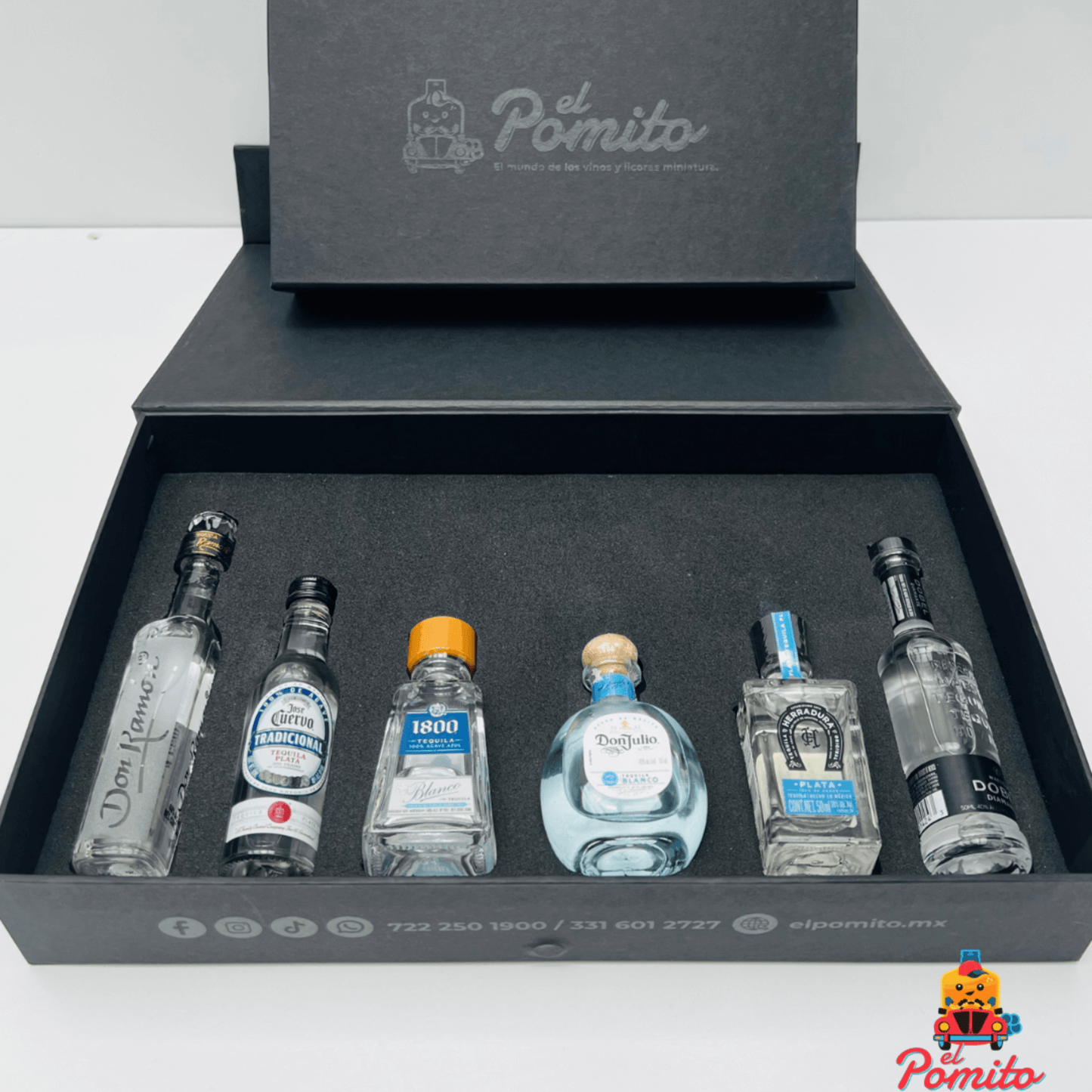 Mini Colección Tequilas Blancos 50ml