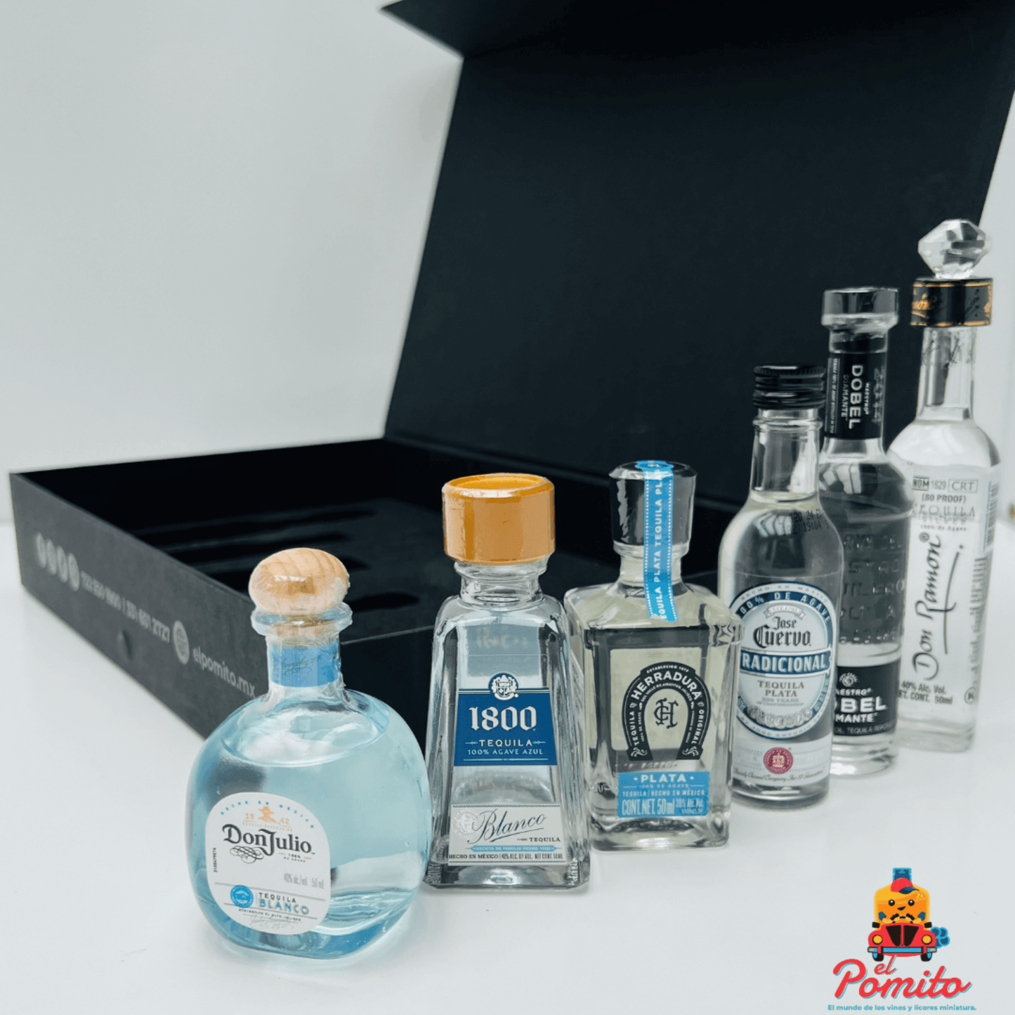 Mini Colección Tequilas Blancos 50ml