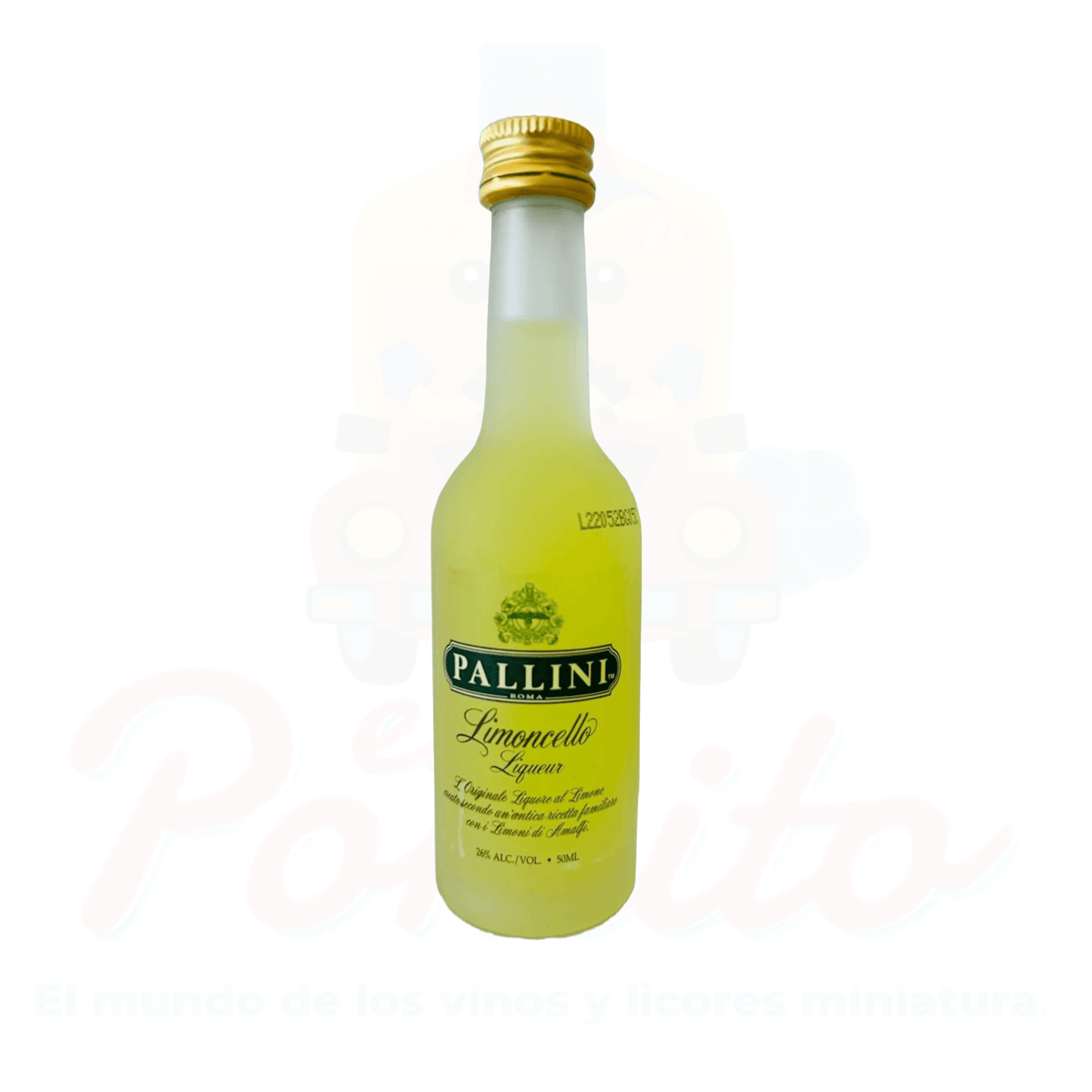 Mini Licor Limoncello Pallini 50 ml.