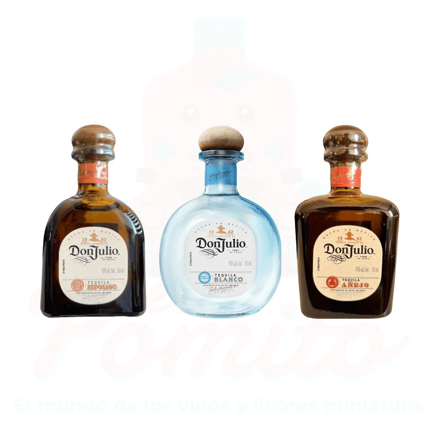 Mini Colección Tequila Don Julio 50 ml.