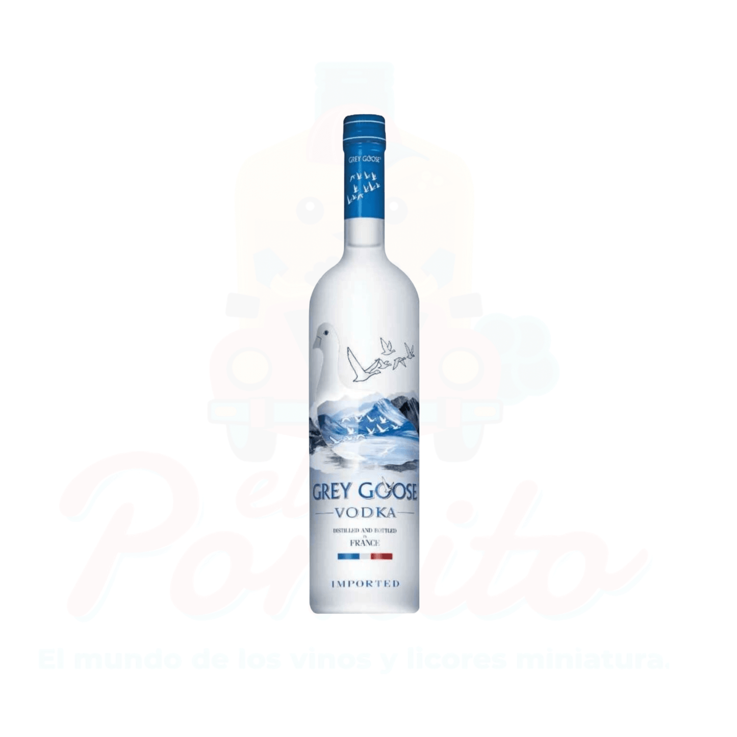 Mini Vodka Grey Goose 375ml.