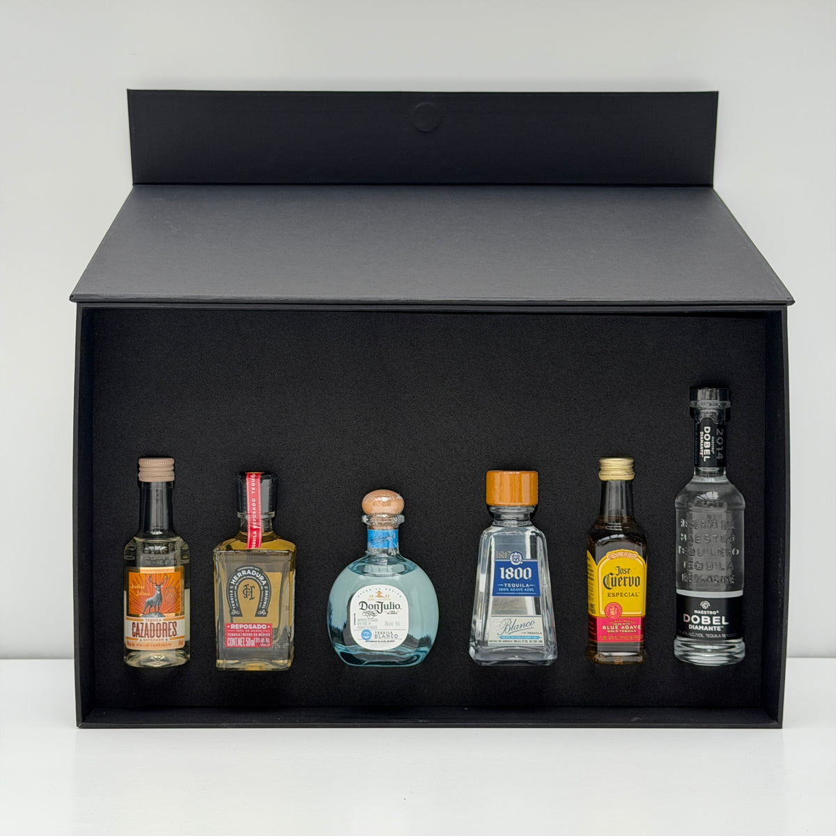 Mini Colección Tequilas Combinado (Reposado y Plata) 50ml 2