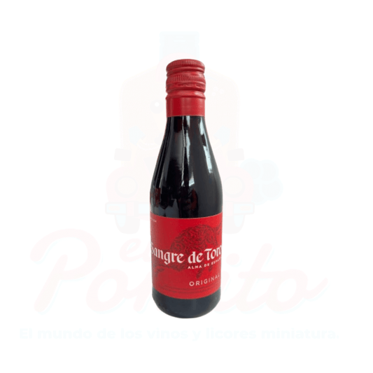 MIni Vino Tinto Sangre de Toro Original 2021. 187 ml.