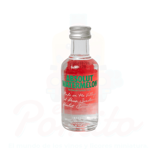 Mini Vodka Absolut Watermelon 50 ml.