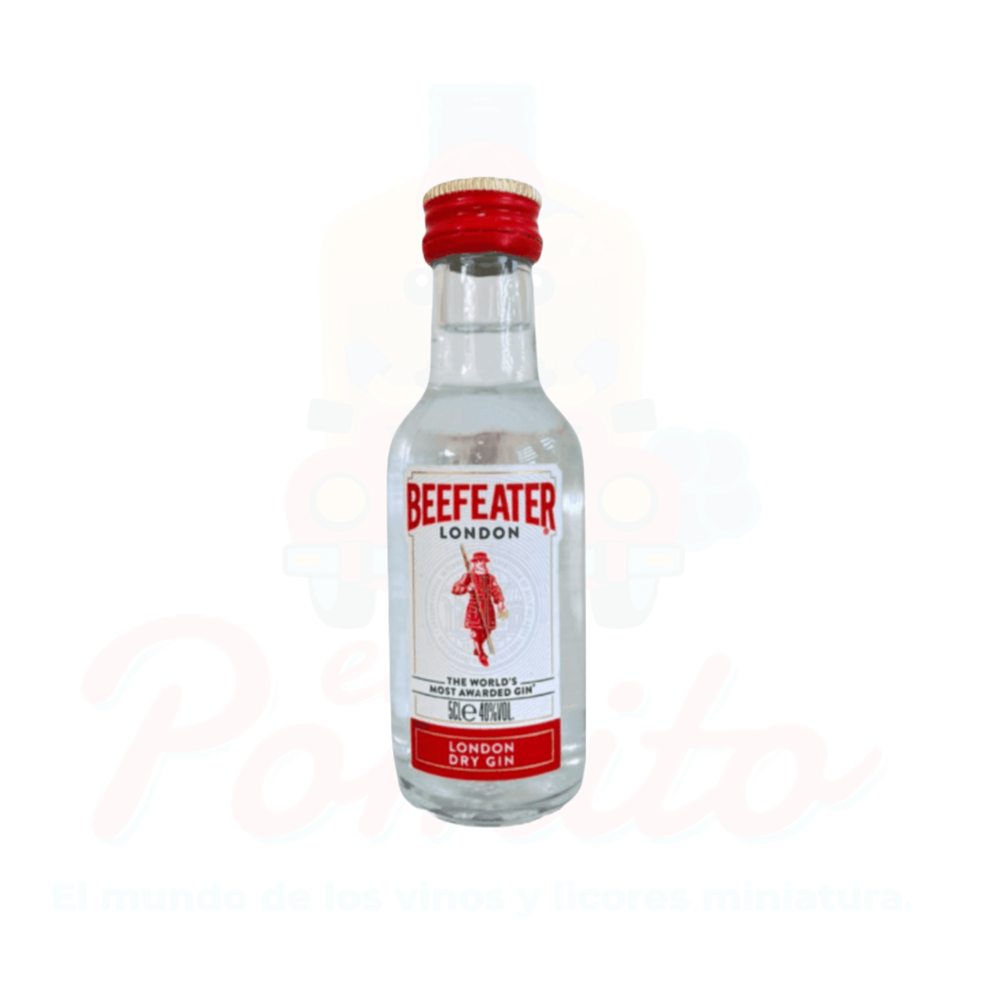 Mini Beefeater London Dry Gin 50 ml. (Botella de Vidrio)