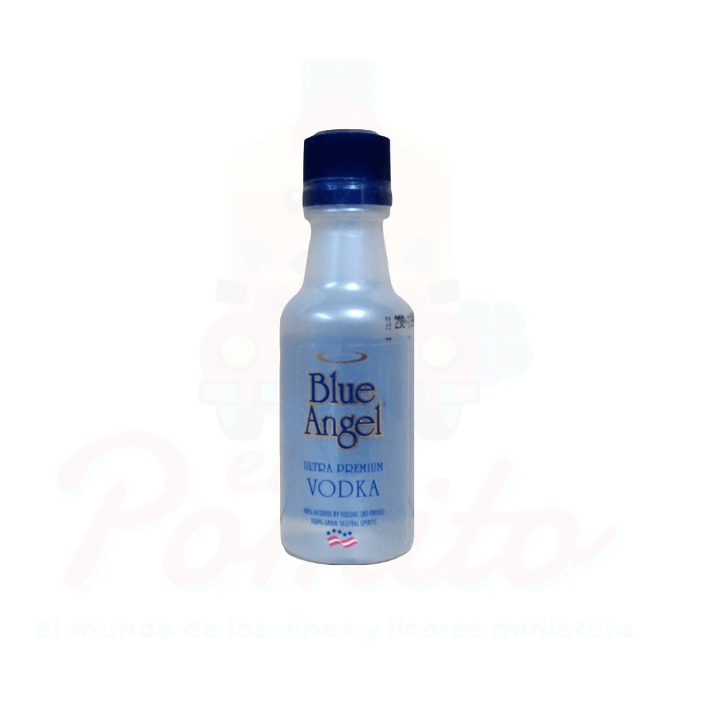 Mini Vodka Blue Angel Ultra Premium 50 ml.