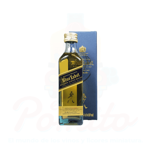 Mini Whisky Johnnie Walker Blue Label en estuche 50 ml.