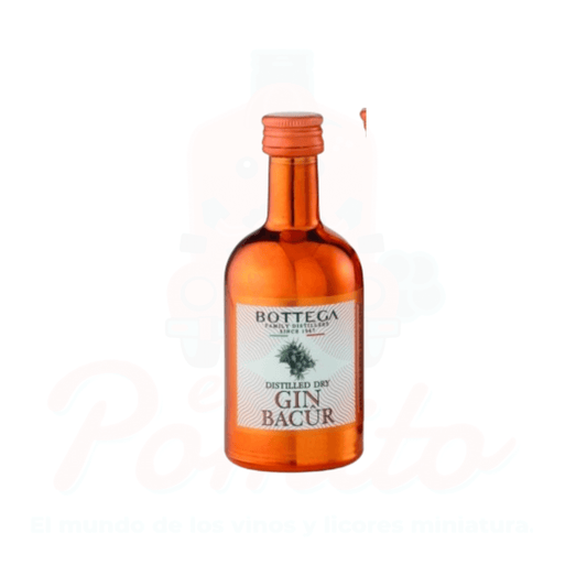 Mini Bottega Gin Bacur 50 ml.