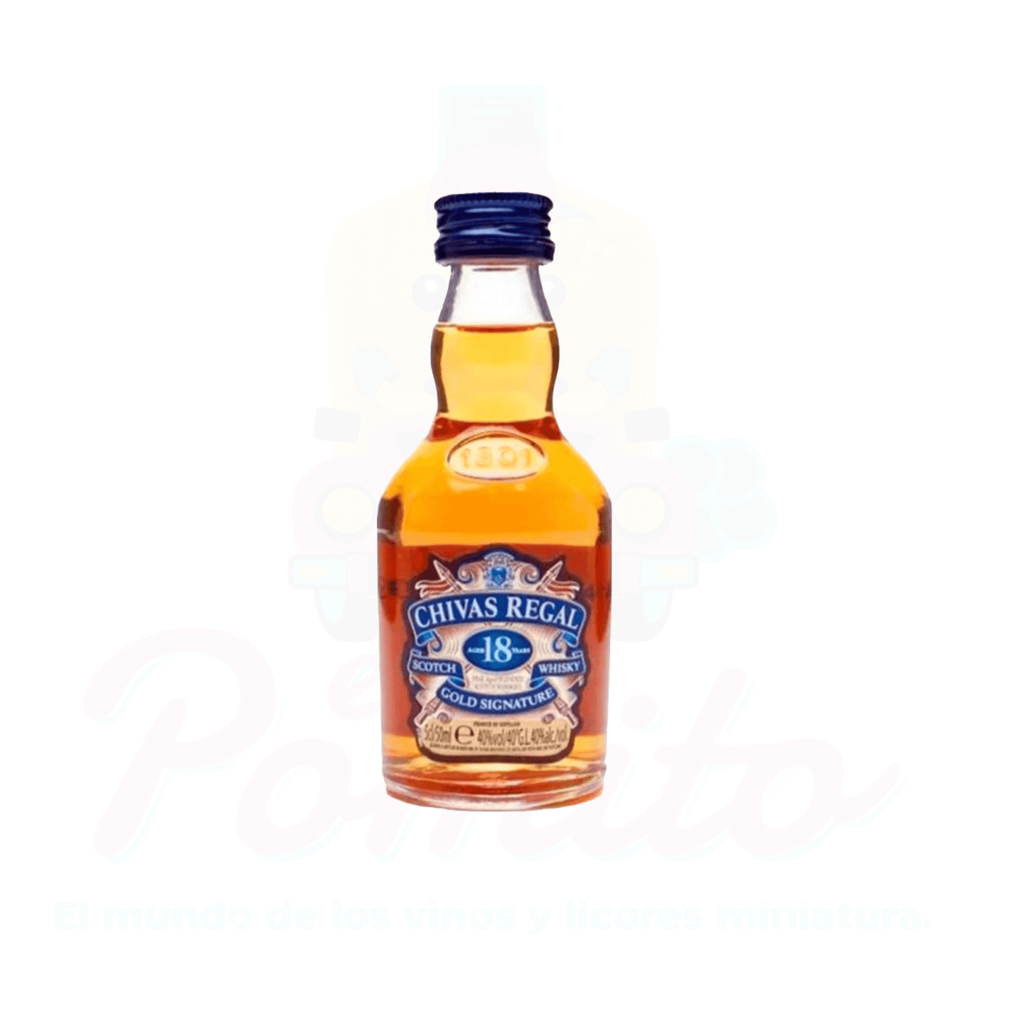 Mini Whisky Chivas Regal 18 50ml.