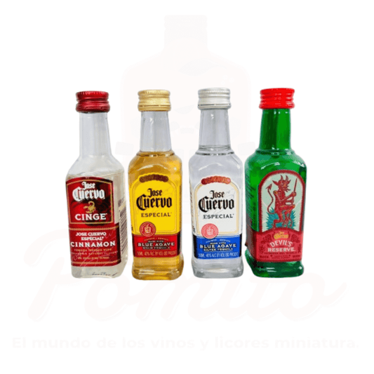 Mini Colección Jose Cuervo 50 ml.