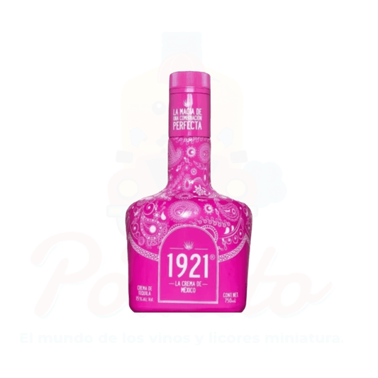 Mini Crema de Tequila 1921 Rosa 50ml.