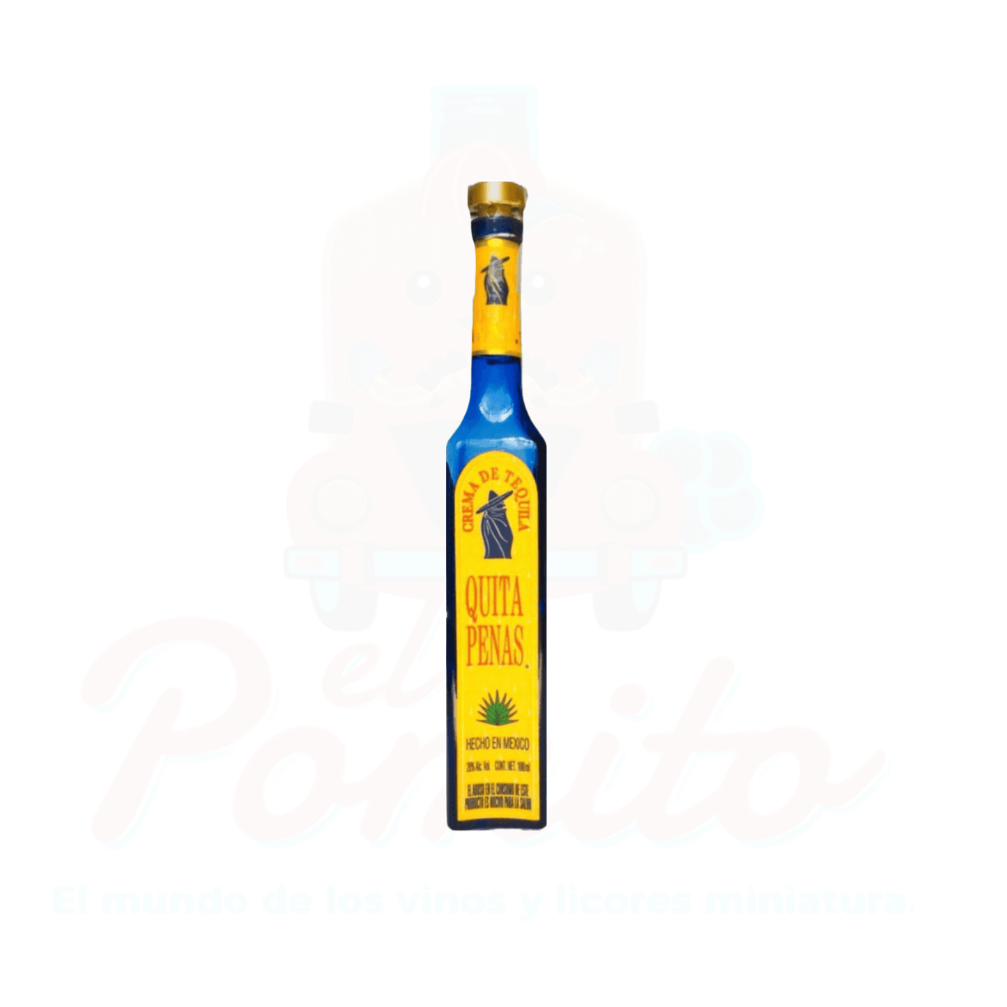 Mini Crema de Tequila Quita Penas 100 ml.