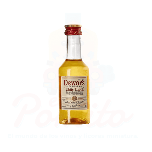 Mini Whisky Dewars White Label 50 ml.