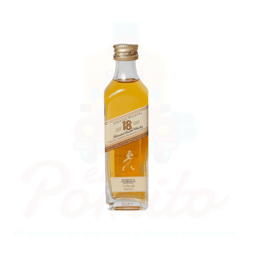 Mini Whisky Johnnie Walker 18 años. 50 ml.