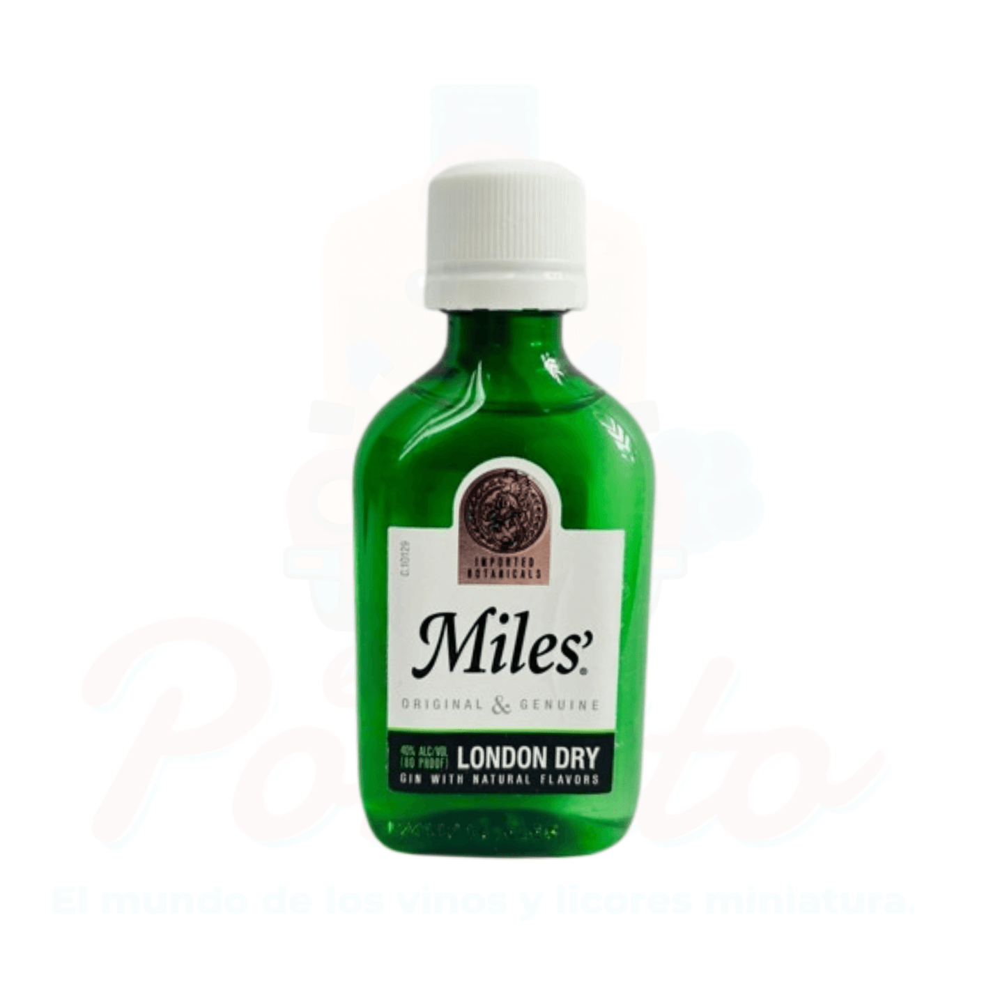 Mini Ginebra Miles´ London Dry 50ml.