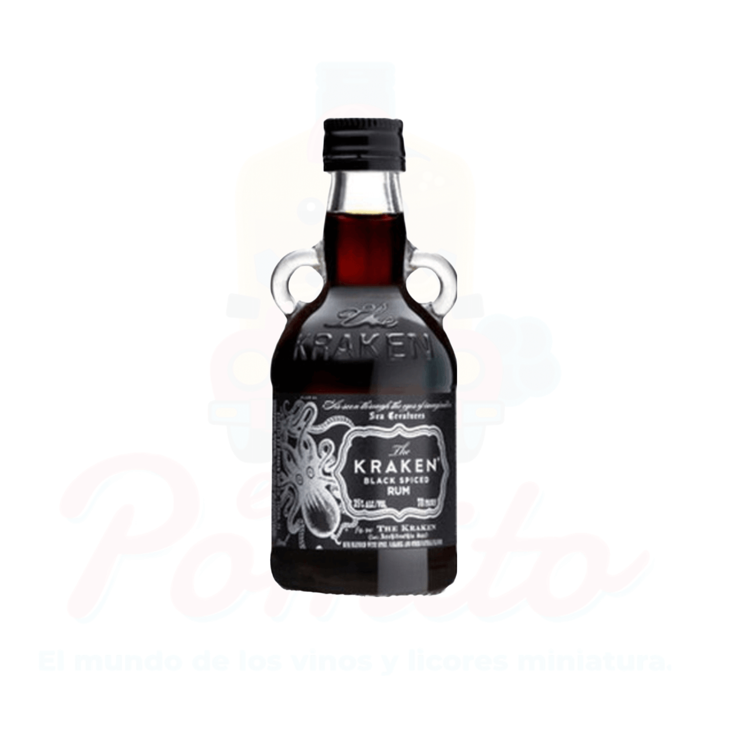 Mini Ron Kraken Negro 50 ml.