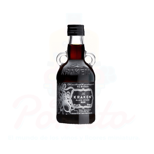 Mini Ron Kraken Negro 50 ml.