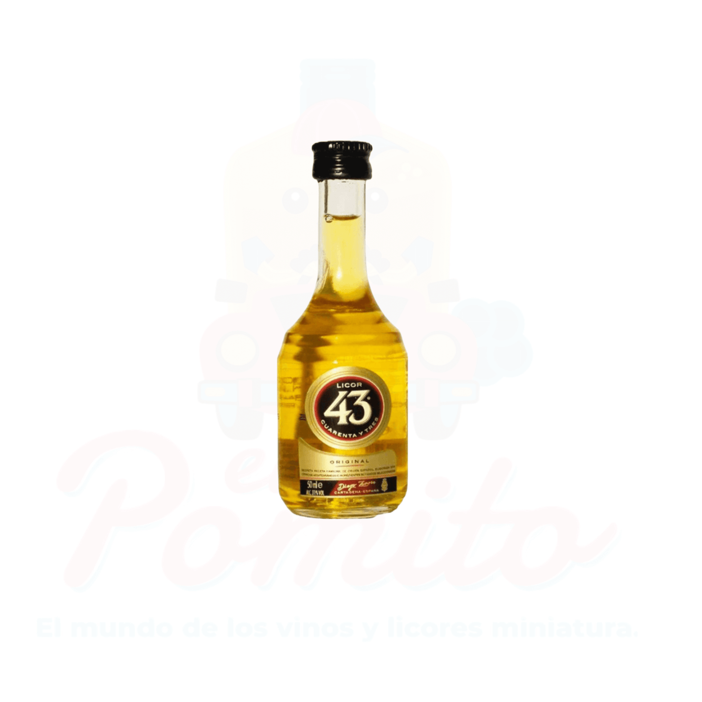 Mini Licor 43, 50 ml.