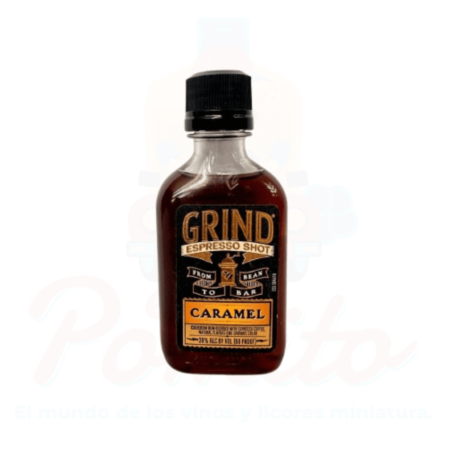 Mini Licor Grind Caramel 50ml.