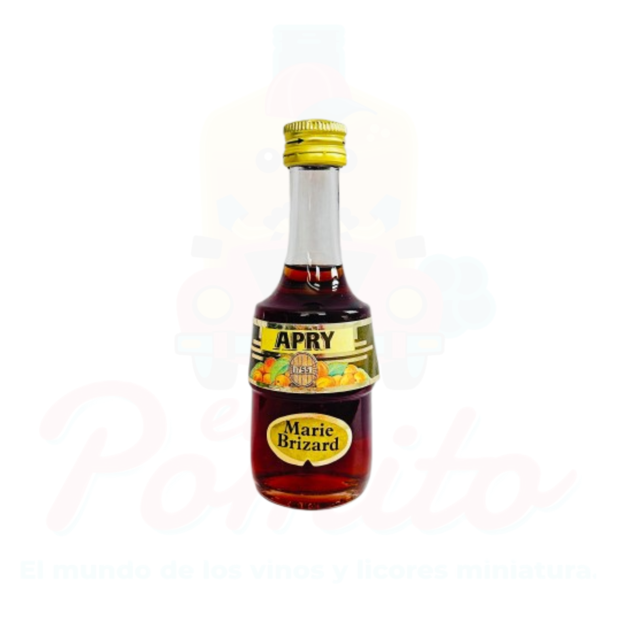 Apry Mini Licor Marie Brizad Apry 50ml. – El Pomito