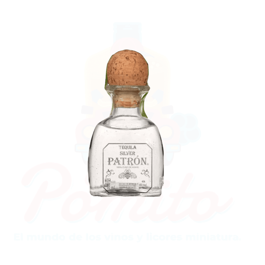 Mini Tequila Patrón Silver 50 ml.