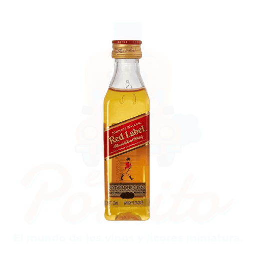 Mini Whisky Johnnie Walker Red Label 50 ml.