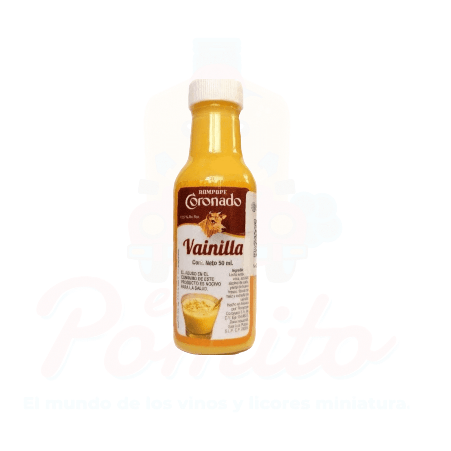 Mini Rompope Coronado Sabor Vainilla 50 ml.