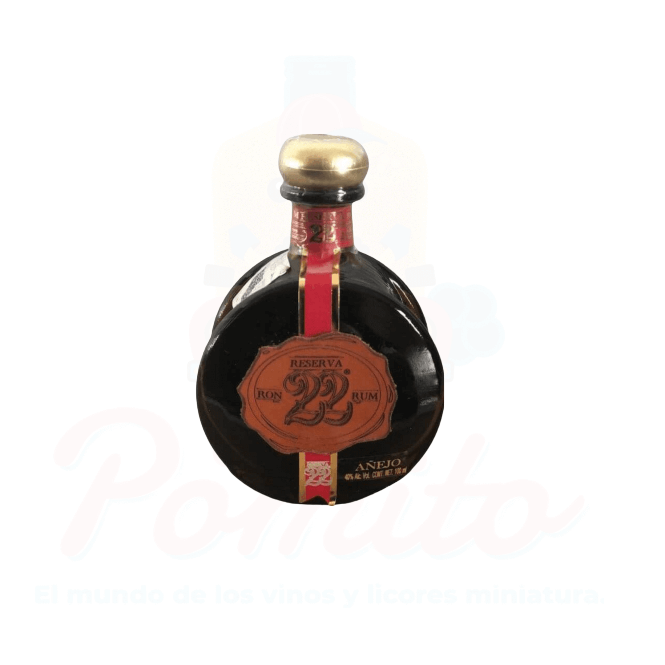 Mini Ron 22 Reserva 100 ml. – El Pomito