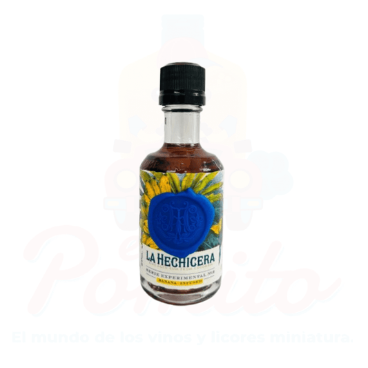 Mini Ron La Hechicera Banana-Infused 50 ml.