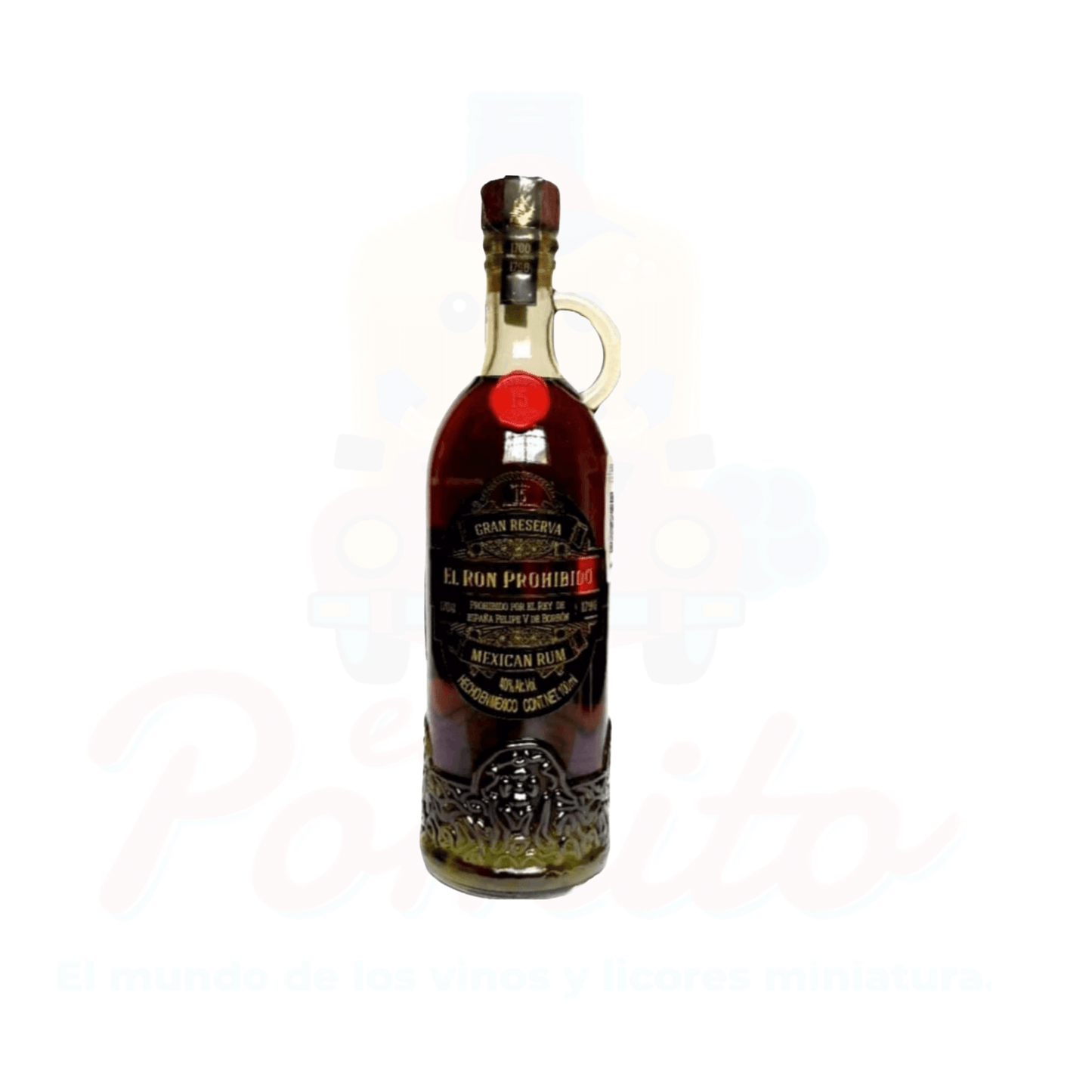 Mini Ron Prohibido Gran Reserva 100 ml.